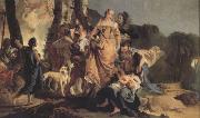 Giovanni Battista Tiepolo The Finding of Moses (nn03) oil painting